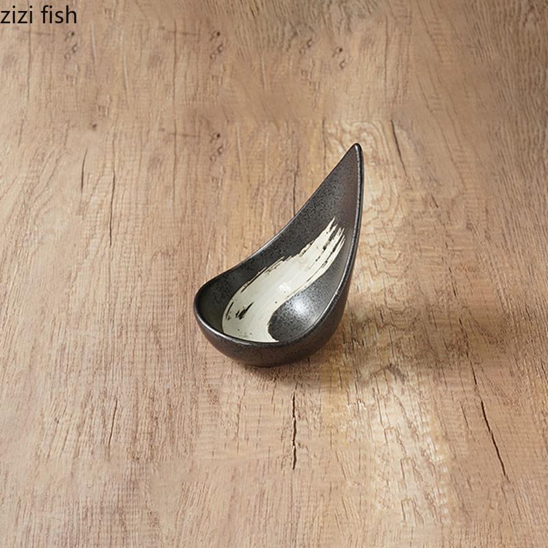 Ceramic Snack Bowl Sushi Plate Sauce Dish Pickle Dish Dessert Bowl Dim Sum Dishes Fruit Plate Salad Bowls Dinner Plates Tray