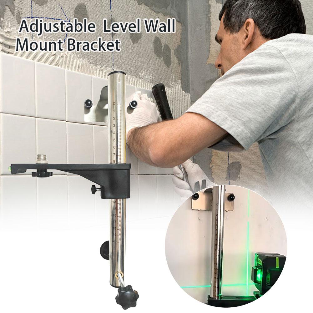 Laser Level Wall Mount Bracket Infrared Lifting Support Pole Ceiling Sliding Table Universal Laser Infrared Support Stand