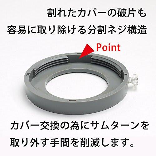 Emergency Cover MM Cover for Emergency Exit Thumb Turn (for Cylinder) with Base, Set of 10