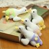 Cute Goose Plush Keychain Ultra Soft Pp Cotton Stuffed Animal Toy 15cm