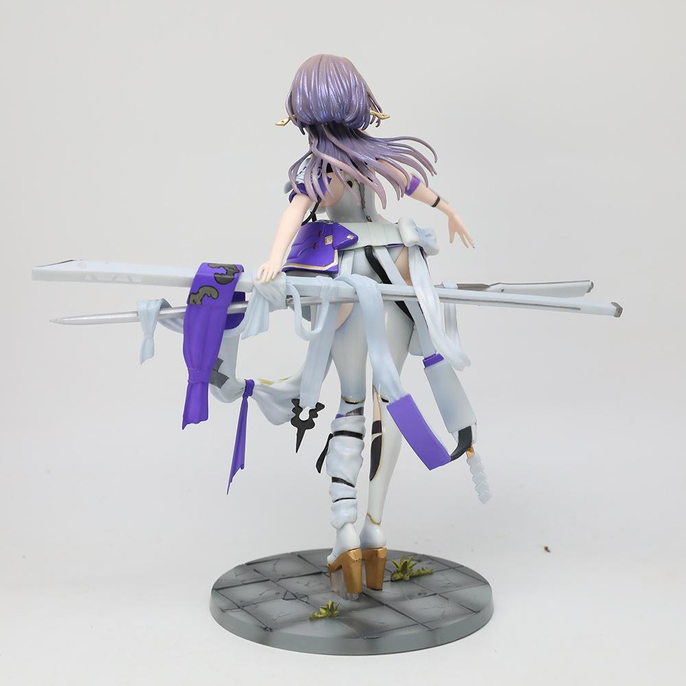 Anime GK PVC Model 25cm Nikki Red Lotus Victory Goddess Statue Collection Figure Toy
