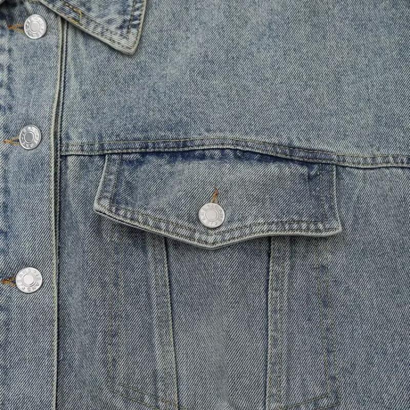 New Autumn Women's Casual Loose Denim Jacket - European & American Street Fashion