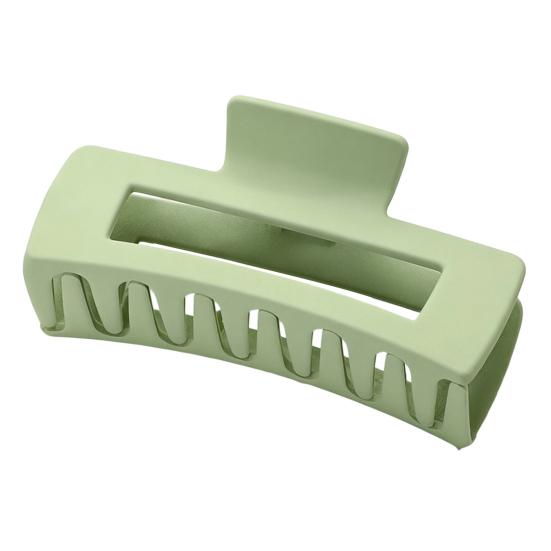 Hair Claw for Women, Frosted Rectangle Hair Clip, Hollow Design Back Head Hair Claw, Large Size Shark Hair Clip for Daily Wear Party Gathering Outing