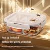 ZISIZ Glass Lunch Box