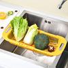 Scalable Drain Basket Simple Sink Storage Rack Household Bowls Plates Chopsticks Tableware Drain Water Durable Kitchen Tools