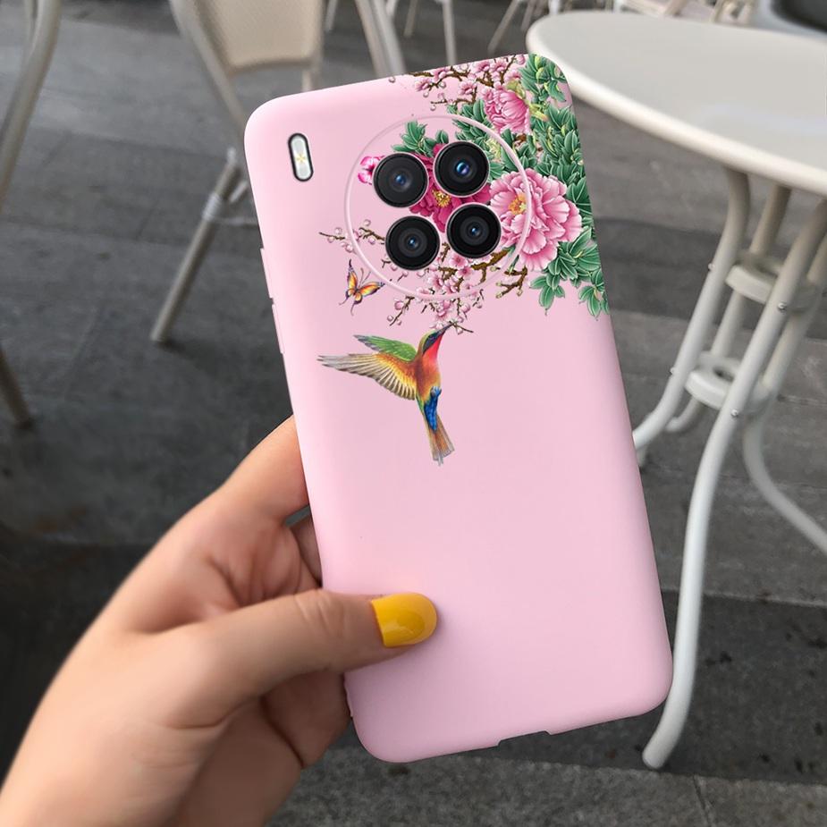 Stylish Silicone Case For Honor 50 Lite Case Soft Slim Phone Back Cover For Huawei Honor50 Lite Cases Honor 50Lite Coques Fundas
