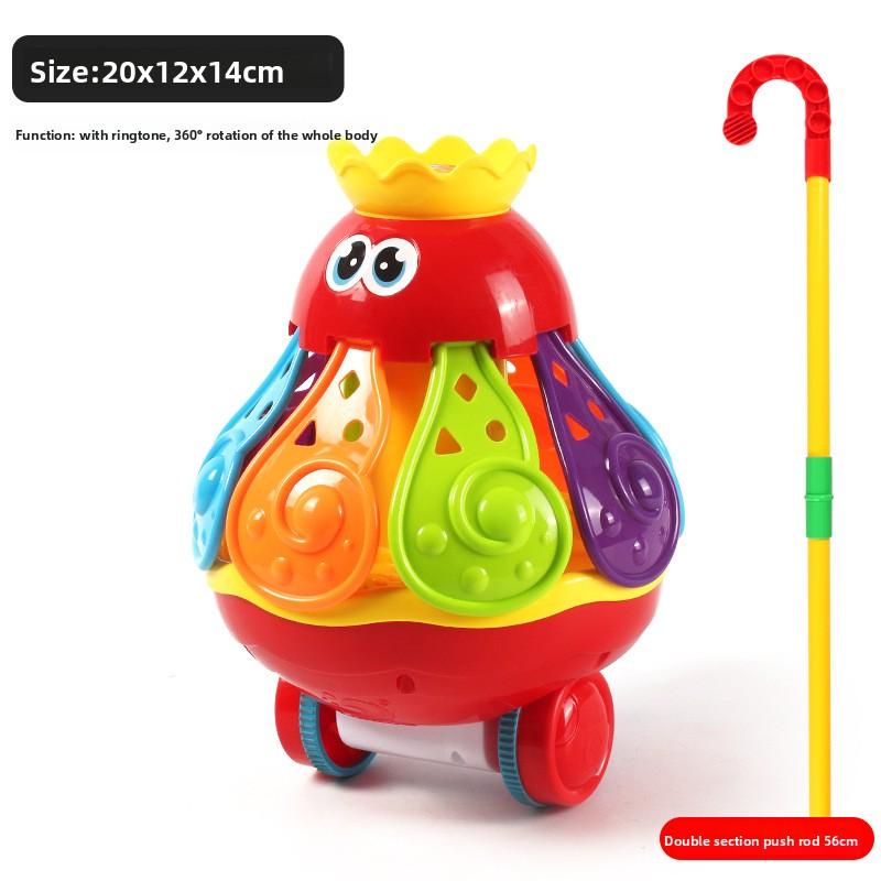Cartoon Airplane Dog Large Cartoon Walker Dropshipping Hand-pushed Toy