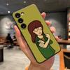 C-Cool-D-Daria Phone Case For Samsung A56 A36 A26 A16 A15 A25 A35 A55 A14 A34 A24 A54 Black Soft Shell