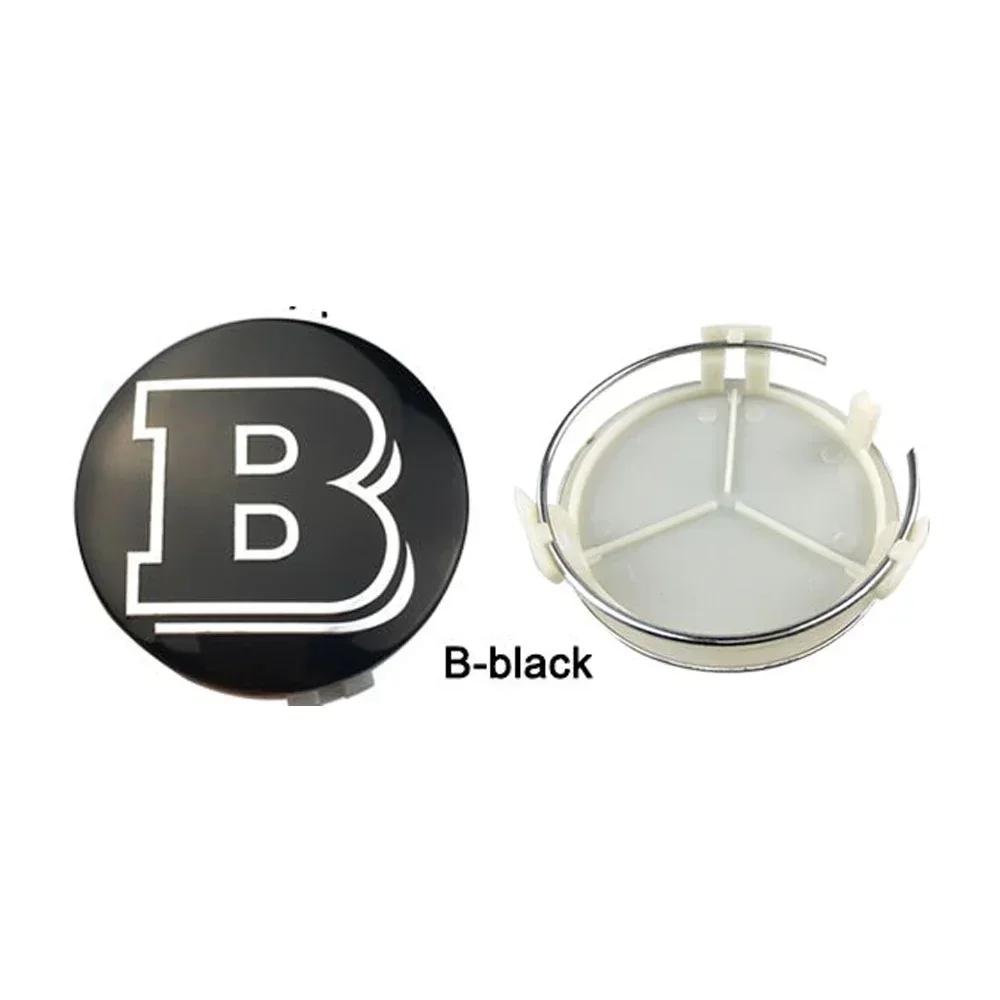 Car Sticker 75MM Car Styling Wheel Center Covers Hub Caps Replacement For Mercedes Benz A C E Class W211 W176 W204  AMG CLA W212
