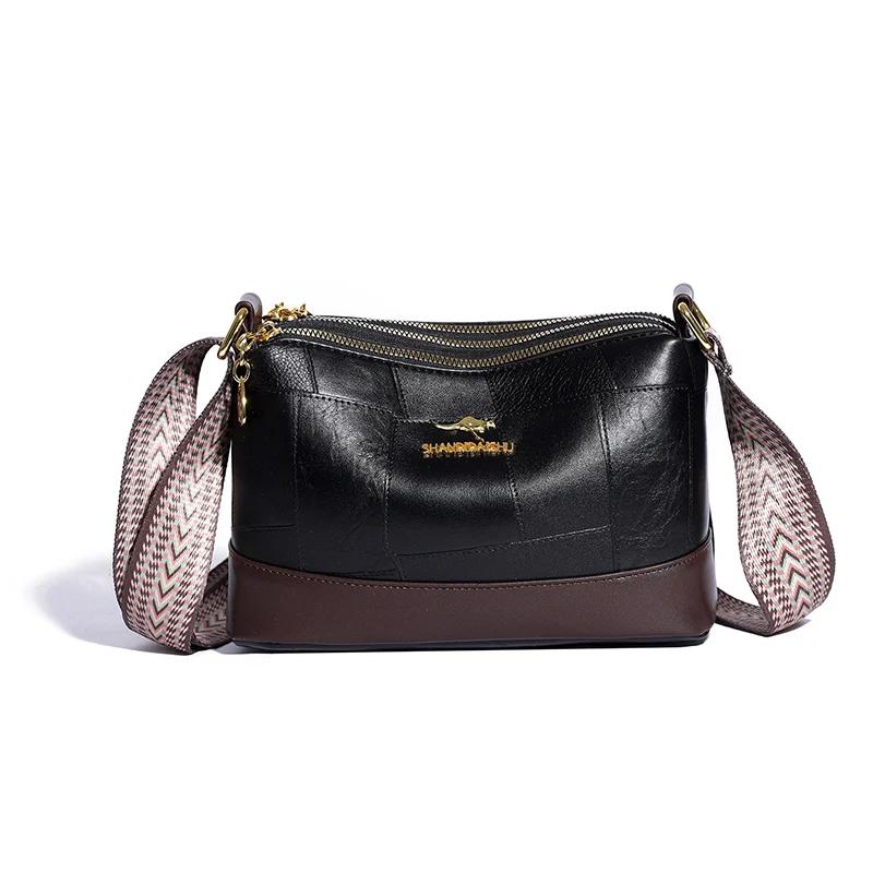 

Роскошная брендовая женская сумка-мессенджер из мягкой кожи, дизайнерская модная женская сумка через плечо