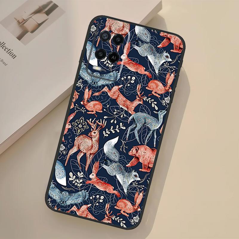 

Forest Wild Woodland Animals Case For Oppo A17 A57 A77 A74 A54 A94 A78 A98 A18 A60 A80 A40 A38 A58 A96 A76 A16 A15 A5 Pro OPPO A40 A40m