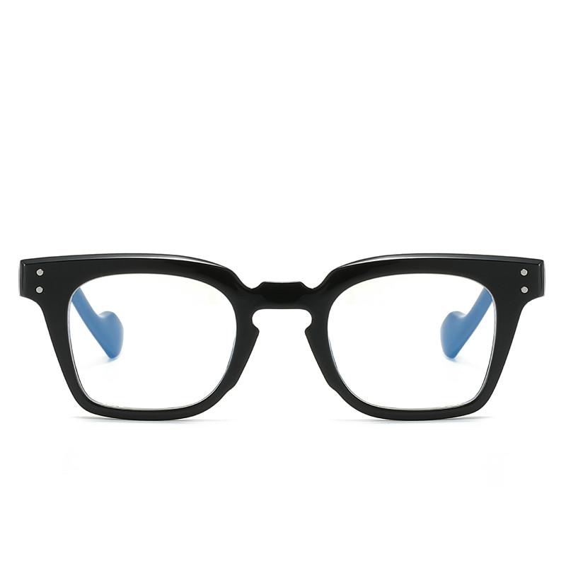 Black Square Frame Glasses Spectacles Frame Women Men Fashion New Retro Square Eyewear New Korean Style
