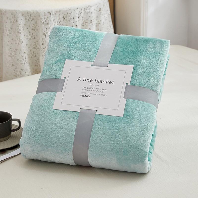 

Потовщені ковдри, Фланелеві ковдри, Ковдри для сну, Ковдри-простирадла з коралового флісу, Зимові флісові ковдри 70*100cm світло-синій колір