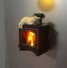 Decorative Fireplace Refrigerator for Kitchen