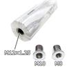 ALTEED Octagon Shift Knob 5.9 Inches (15 Cm) ATMT Universal Universal Fit M8M10M12 Marble Design