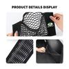 AAAJE1 Car Rear Trunk Net Mesh Elastic Nylon Back Cargo Storage Organizer Holder Auto Accessories For Skoda Fabia Kamiq Superb Scala