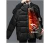 Male Parkas High Quality Casual White Duck Down Parkas Jacket Male Men Winter Jacket Men Warm Thick Hooded Coats