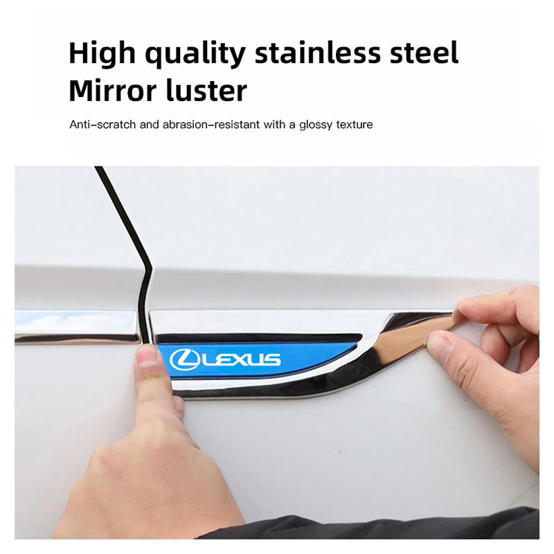 2 Stück Metallaufkleber Auto Kotflügel Emblem Aufkleber Auto Zubehör für Lexus F-SPORT ES RX NX LS UX LM LX GX LC RZ IS CT GS RC HS SC
