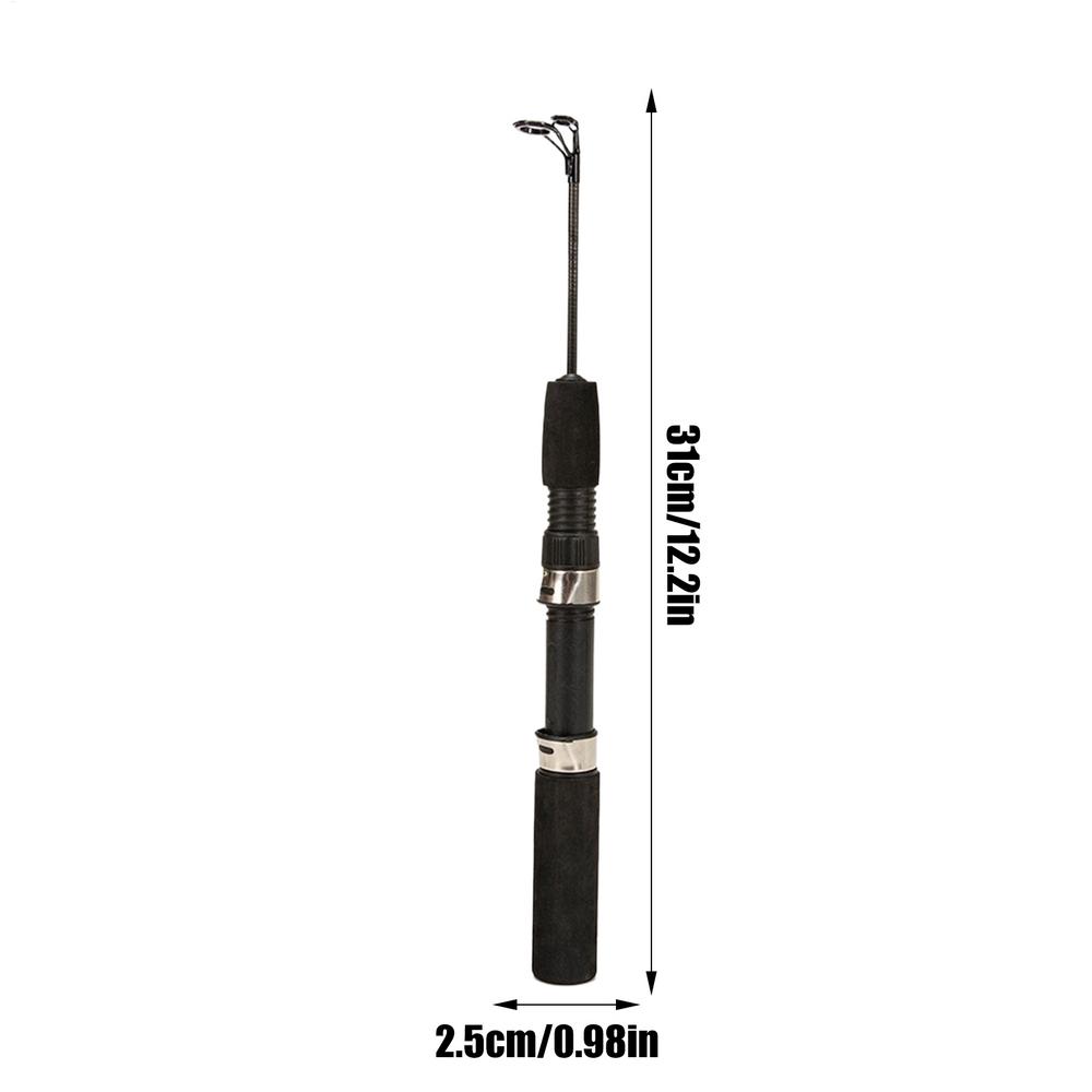 Fishing Rod And Reel Set Telescoping Fishing Pole With Reel Lightweight Carbon Fiber Angling Gear With Ergonomic Handle For