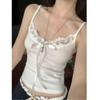 Slim Lace Patchwork Camisole - Women's Summer Sleeveless Top