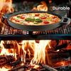 Lightweight Cast Iron Skillet Non-Stick Multi-Use Frying Pan for Stove, Induction, Oven & Outdoor Camping Home Kitchen Griddle