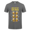 Check Out My Six Pack Funny Beer Tshirts Summer Casual Unisexs Tshirt Unisex T Shirt Oneck Top Unisex Tee Dy314