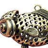 Carp Keychain Car Key Pendant Miniature Figurines Small Animal Ornament for Tea Lovers