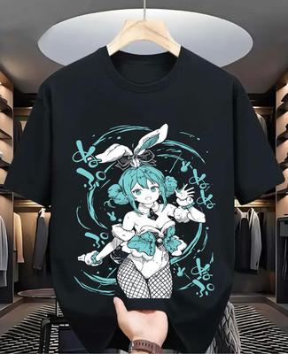 Hatsune miku T-shirt,hatsune miku,vocaloid,miku,anime,hatsune,Alle maten