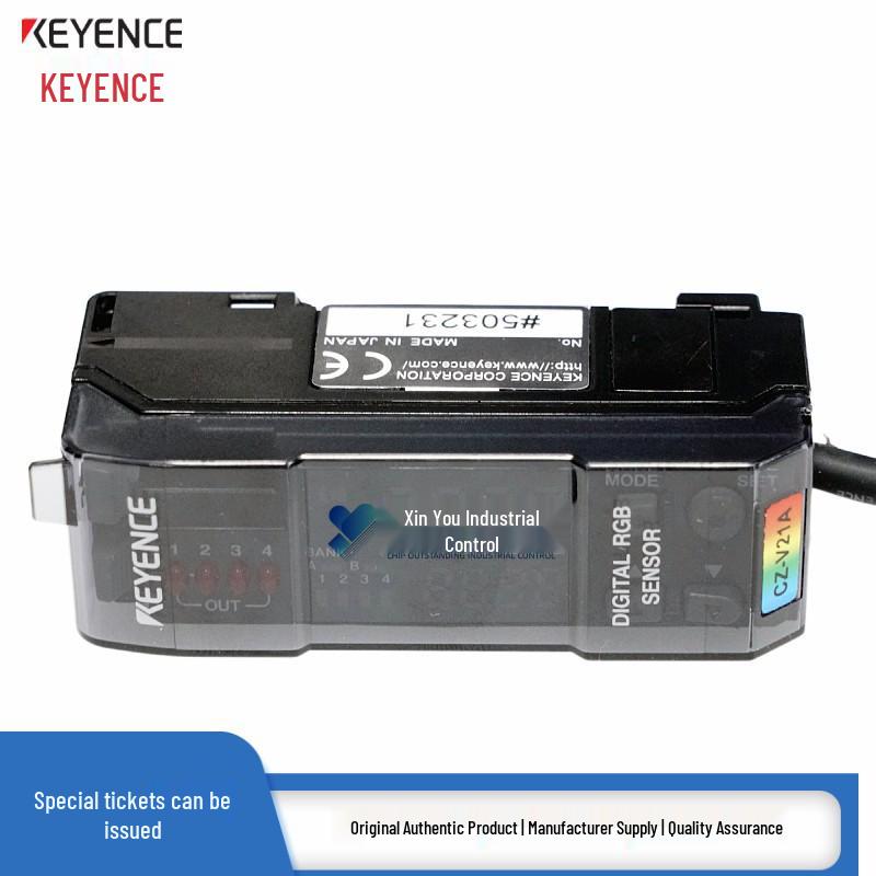 Keyence CZ-V21A/V21AP Laser Color Sensor Fiber Optic Amplifier