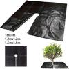 New Reusable Weed Control Fabric Water-permeabl with Holes Tree Mat Fruit Tree Fabric