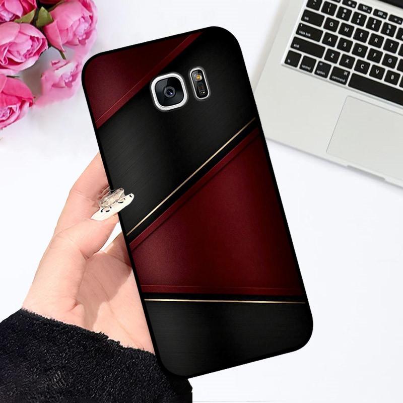 For Samsung Galaxy S7 Edge Silicone Case Astronaut Cute Soft TPU Phone Cover For Samsung Galaxy S6 S7 S 7 Edge Back Cover Bumper