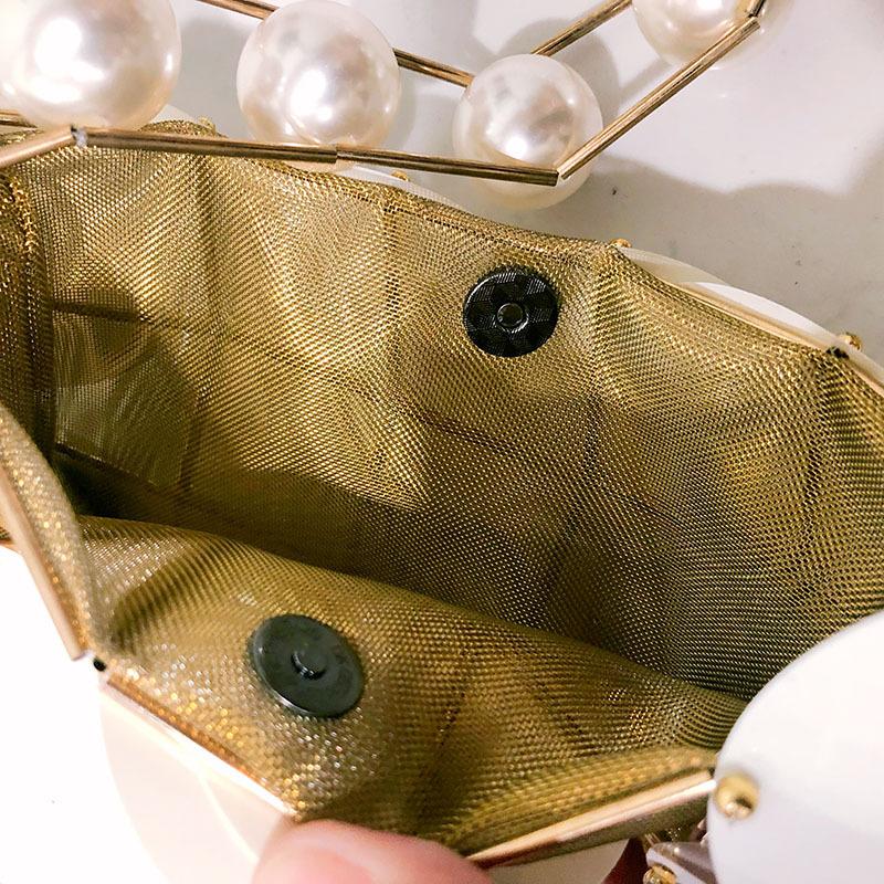 Feminine Evening Bags for Women Designer Luxury Bag and Bag New In PVC Sequins Inlaid Fringed Weaving Trim Clutch Bag