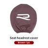 abcd1 Car Seat Headrest Protective Cover Anti-Dirty Pillow Protector For VW Passat Golf Tiguan Polo Scirocco Jetta CC T-ROC Touareg
