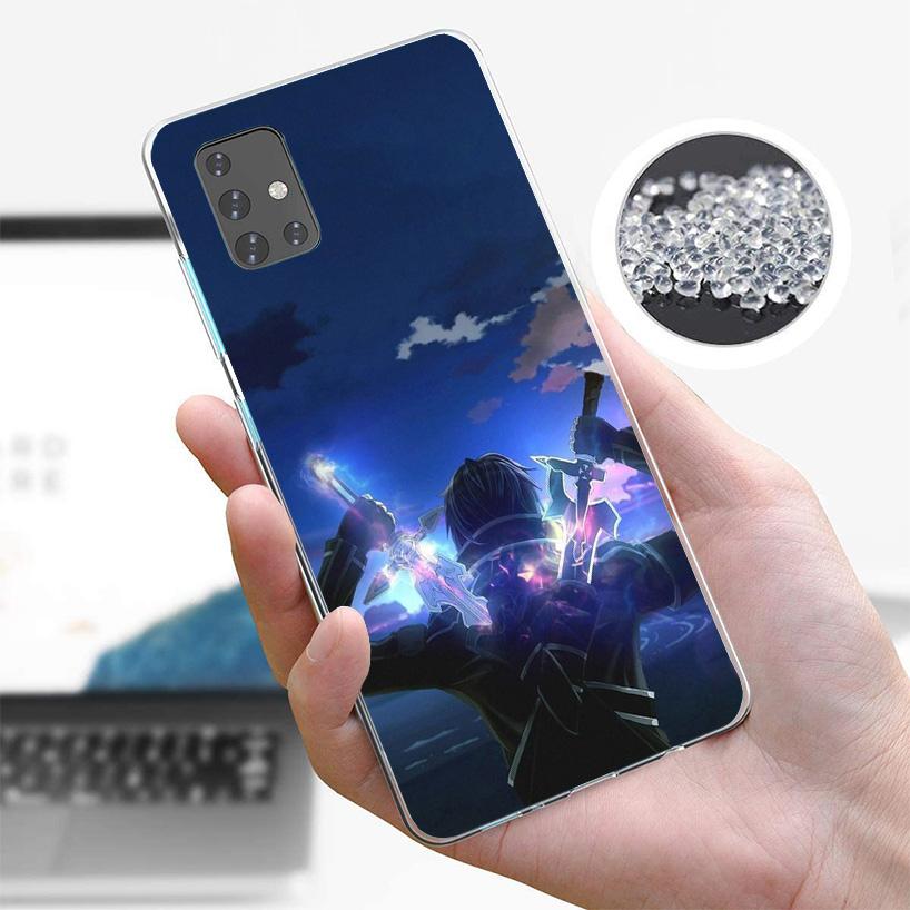 Sword Art Online Anime Phone Case For Samsung Galaxy A52 A32 A22 A12 A51 A31 A50S A30S A20S A10S Note 20 Ultra 10 Plus S10 A72 A