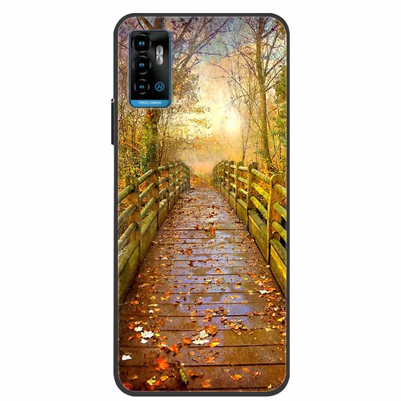 

Чохол для ZTE Blade A71 Ударостійкий М який силікон ТПУ Задня кришка Для ZTE BladeA71 Чохли для телефону для ZTE Blade A 71 2021 Милий мультяшний for ZTE Blade A71
