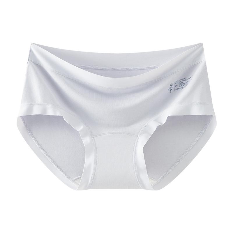 Women's Spring and Autumn 10A Antibacterial Crotch High Stretch No Trace Underwear