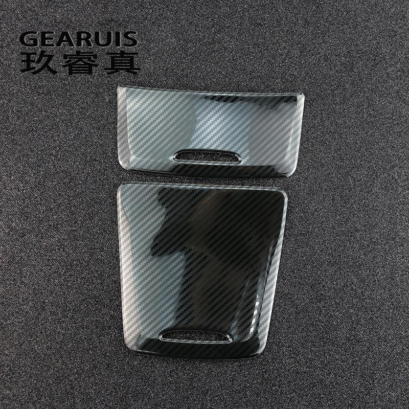 Διακοσμητικά αυτοκόλλητα πάνελ από ανθρακονήματα Κεντρικής κονσόλας Styling Car Box για Mercedes Benz CLA GLA A Class W117 W176