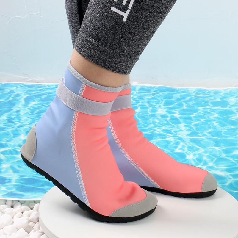 Adult Non-Slip High-Top Aqua Beach Shoes 36