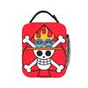 The Cheerful Pirate Flashing Signs Lunch Bag  Anime One Piece Funny Lunch Box For Child Cooler Bag Thermal Tote Handbags