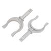 2Pcs Rowlock Socket Bracket 2in Aluminum Portable Durable Side Mount Oarlock Rowlock for Boat Yacht