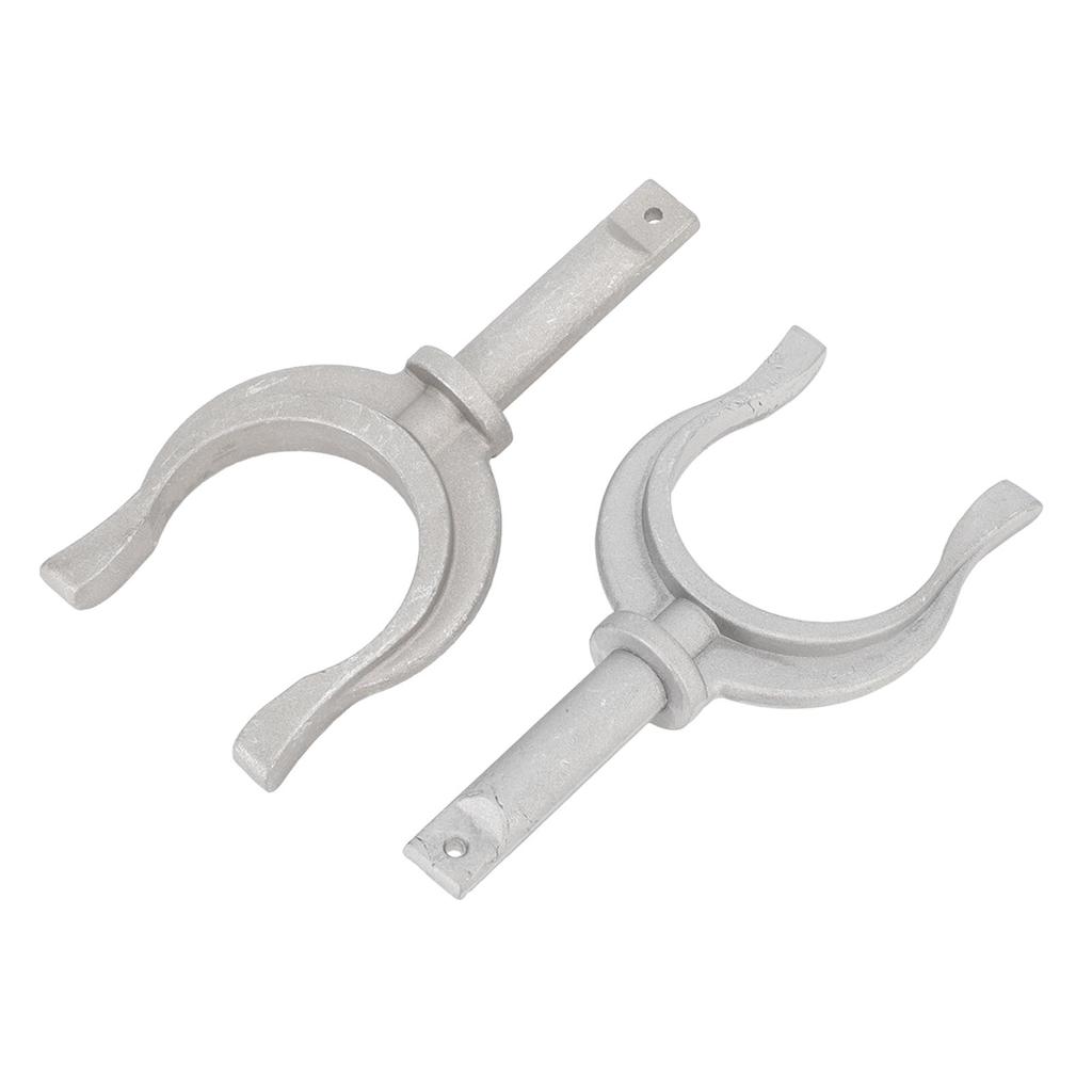 2Pcs Rowlock Socket Bracket 2in Aluminum Portable Durable Side Mount Oarlock Rowlock for Boat Yacht