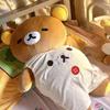 Large Rilakkuma Brother and Sister Bear Plush Dolls - Perfect for Sofa, Bed, or Birthday Gift
