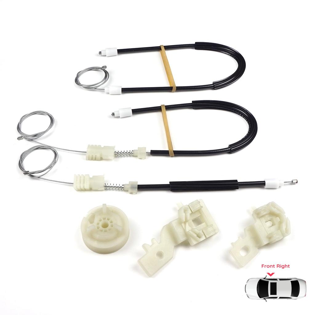 EWR846 Power Window Regulator Repair Set Front Right for Nissan Primera P12 WP12 2001-2008 4/5 Door 80770AV601