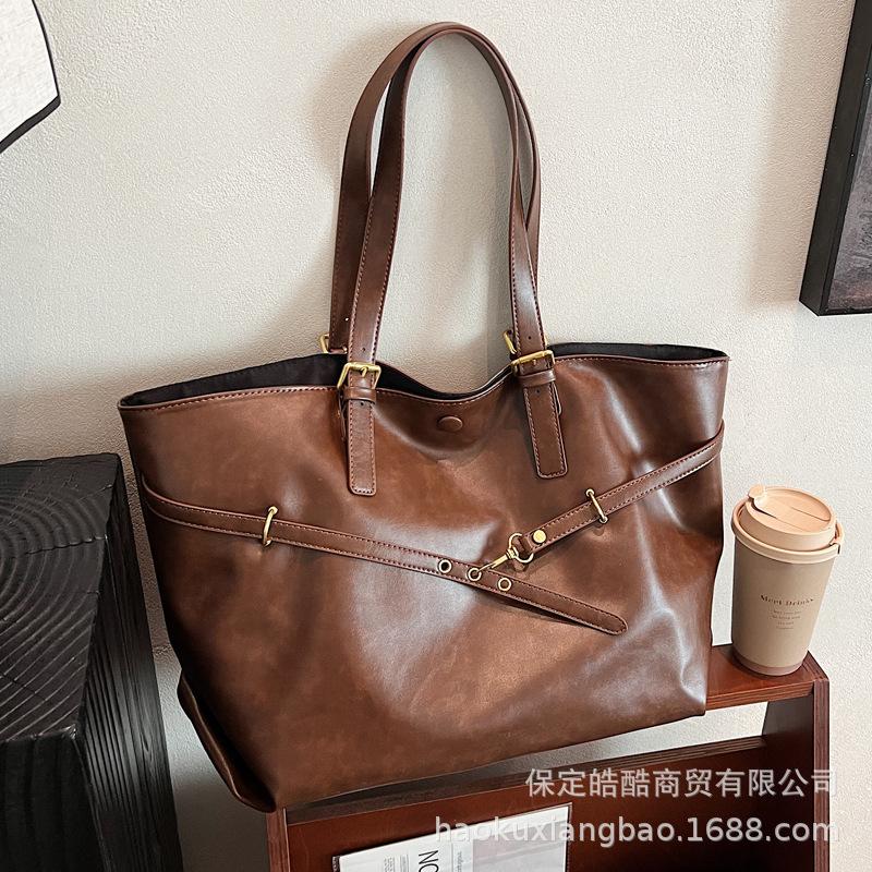 Tasche Damen 2025 neues Modell, beliebt dieses Jahr, große Kapazität, Tragetasche, lässig und vielseitig, Tasche für College-Studenten, Arbeitstasche