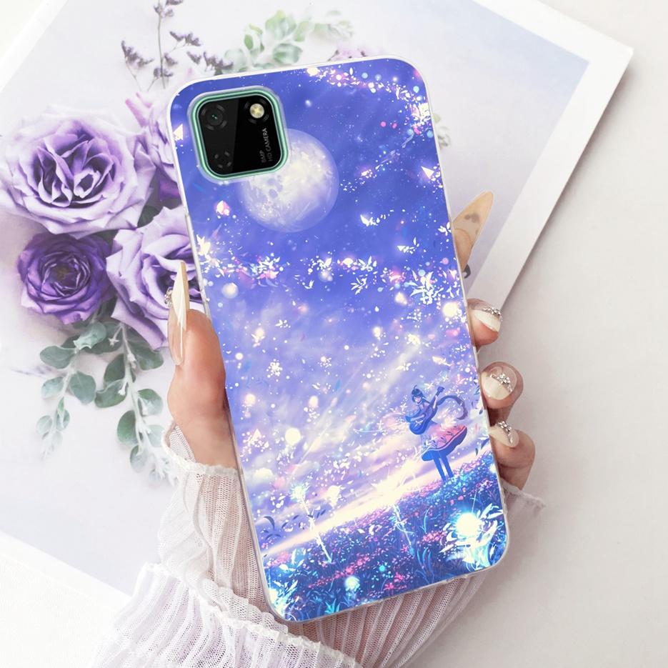 For Huawei Y5p Case DRA-LX9 Cute Lion Fashion Painted Cover Soft Silicone Phone Case For Huawei Y5p Honor 9S Honor9S Fundas Bags