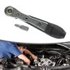 Adjustable Wrench For Bucking-up Screws Non-slip Handle Single Head