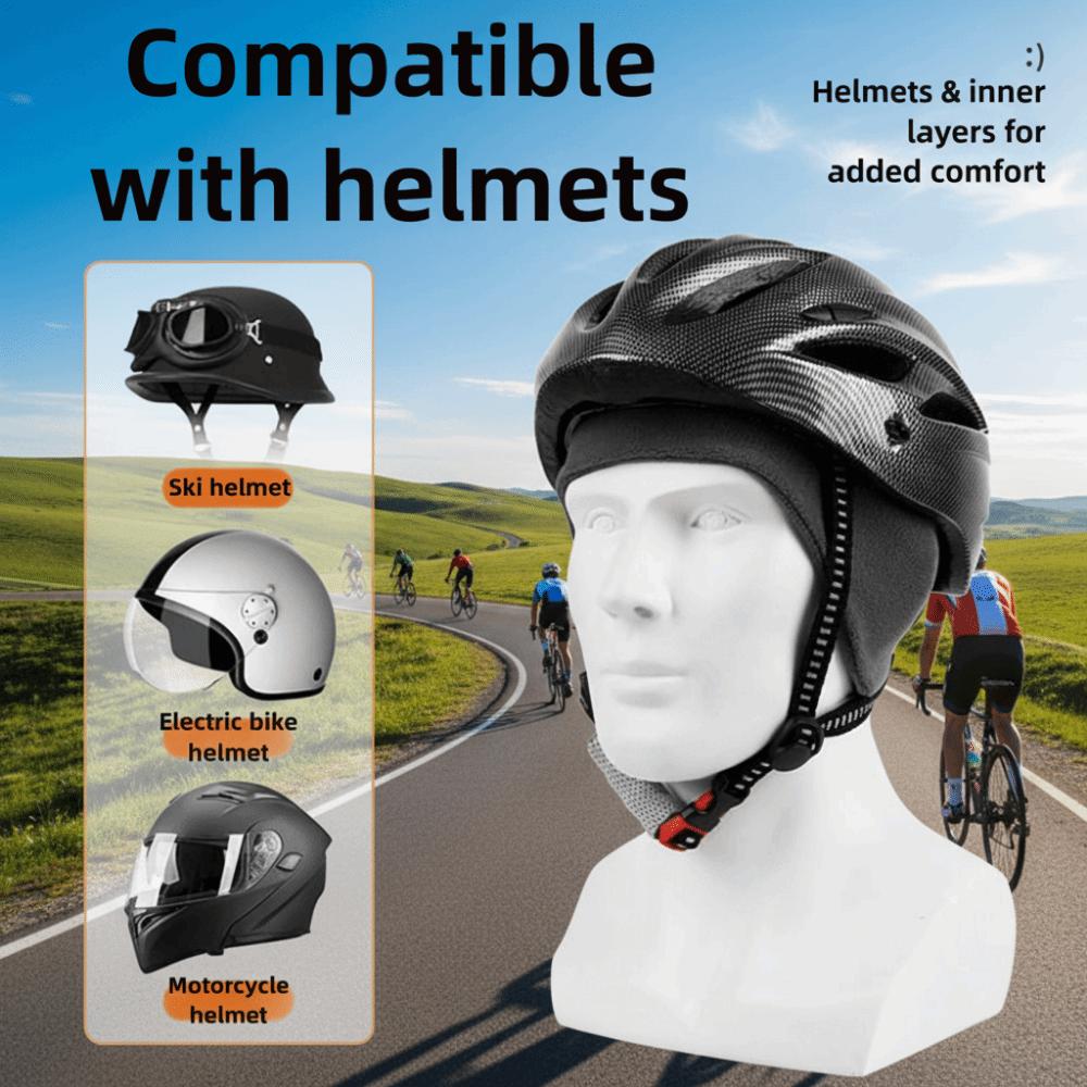 Polyester Windproof Hat Coldproof Beanie Bicycle Riding Headwrap Hat  Outdoor