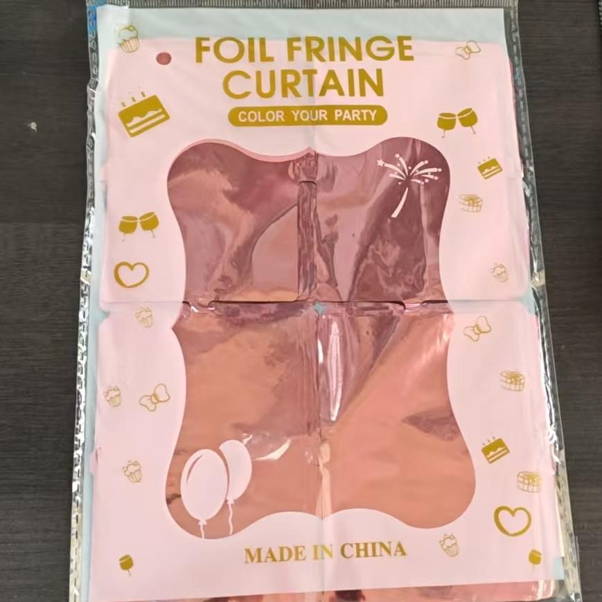 1*2M Rain Curtain: Birthday, Wedding, Stage Decoration Ribbon Strips