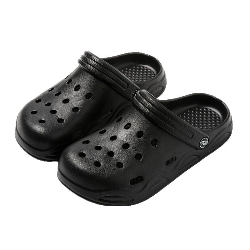 Buty z dziurkami platforma halowe antypoślizgowe dla par sandały klapki jednopasmowe Zixia