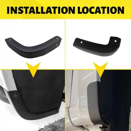 4PCS Mud Splash Guards Fender Flaps For Chevrolet Silverado   -2024